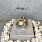 GOLDEN RING WITHOUT STONES RWS 03